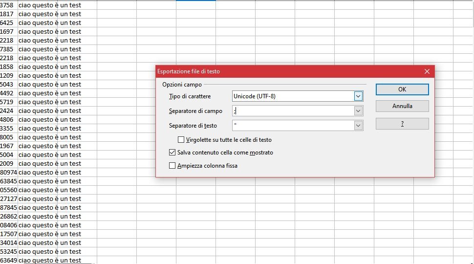 parte1 Guida all'invio degli SMS in formato BULK con file CSV